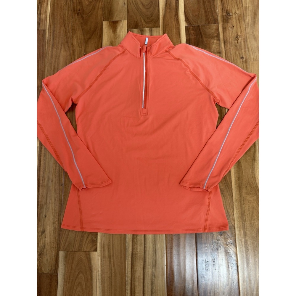 Callaway Golf Top - Woman's Large - Orange Long Sleeve